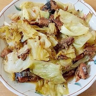 味付け無しで☆味付けさんま缶キャベツ煮込み